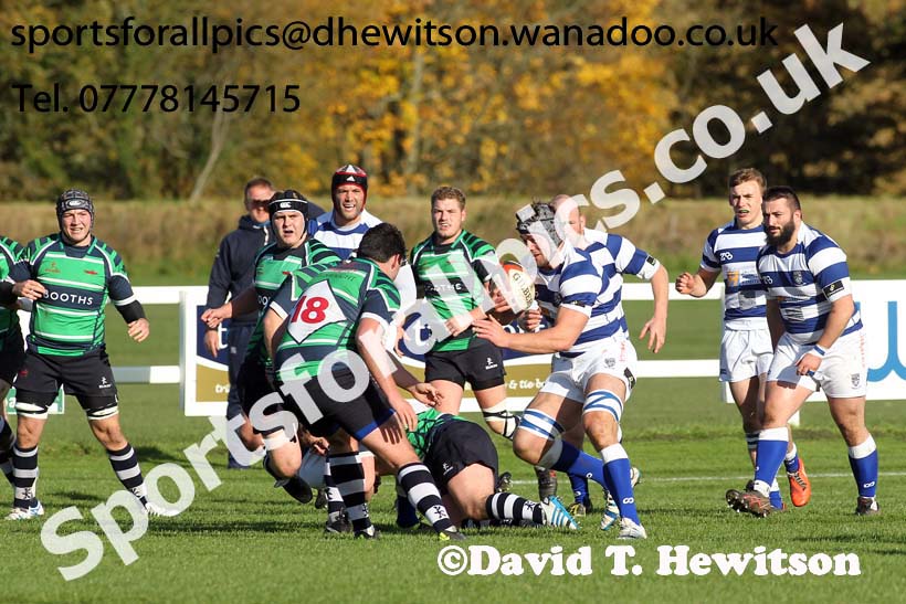 Tynedale v Preston Grasshoppers, Tynedale Park, Corbridge, Northumberland. Photo: David T. Hewitson/Sports for All Pics
